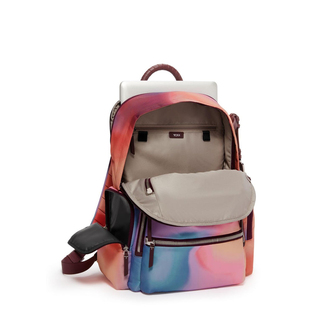 TUMI - Voyageur Celina Backpack - Women's Work and Travel Bag - 16.0" X 10.6" X 6.5" - Holds Up to 16" Laptop - Black & Gold Hardware