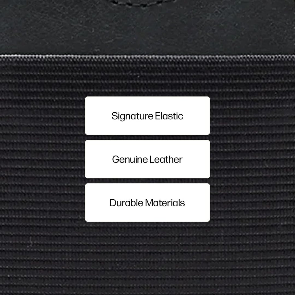 Thread Wallets Ultra Slim Minimalist Leather Card Holder Wallet (Benny)