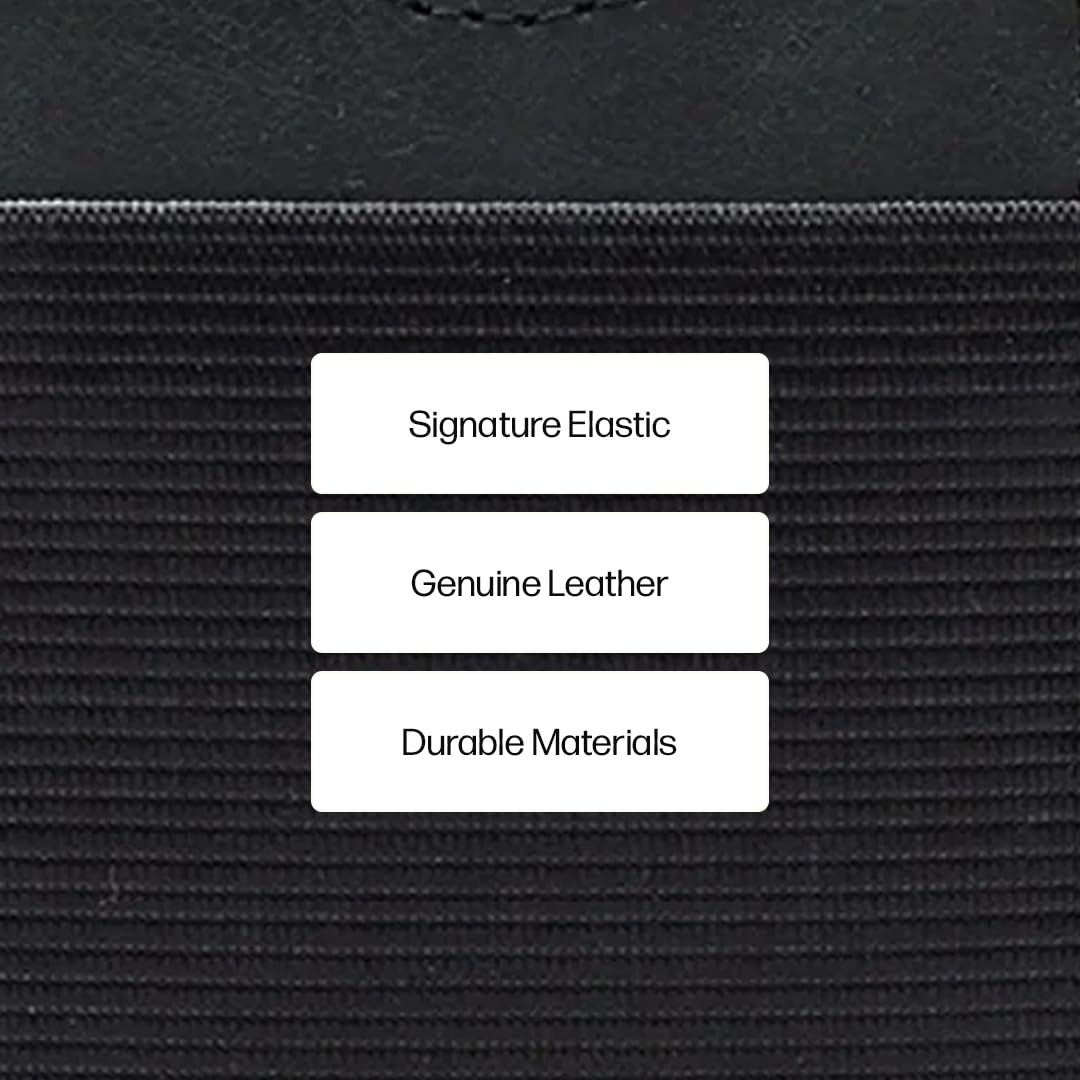 Thread Wallets Ultra Slim Minimalist Leather Card Holder Wallet (Benny)