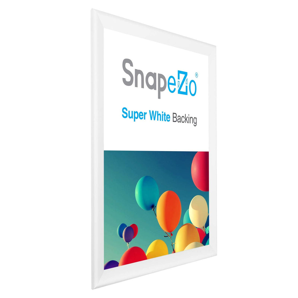 SnapeZo Movie Poster Frame 27x40 Inches, Black 1.7 Inch Aluminum Profile, Front-Loading Snap Frame, Wall Mounting, Wide Series for One Sheet Movie Posters