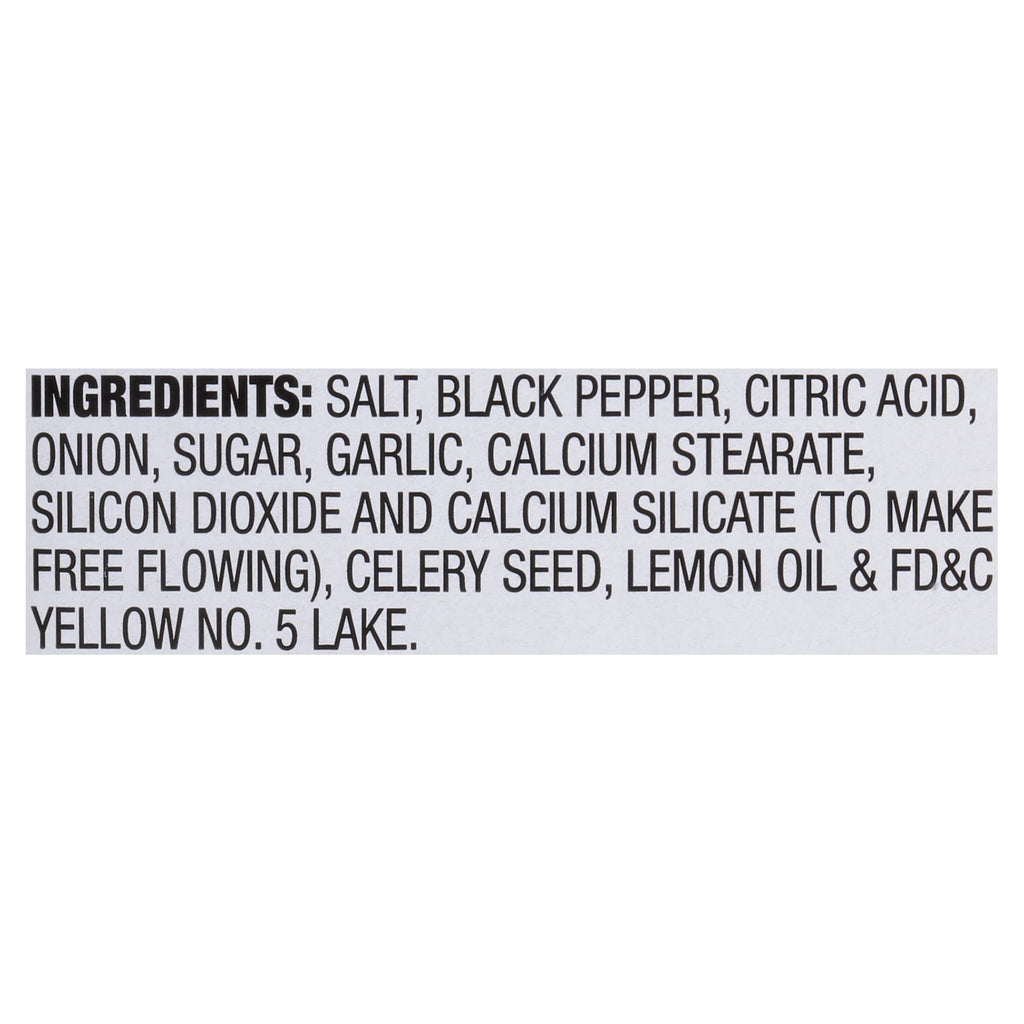 McCormick Perfect Pinch Lemon & Pepper Seasoning, 5.75 oz (Pack of 6)