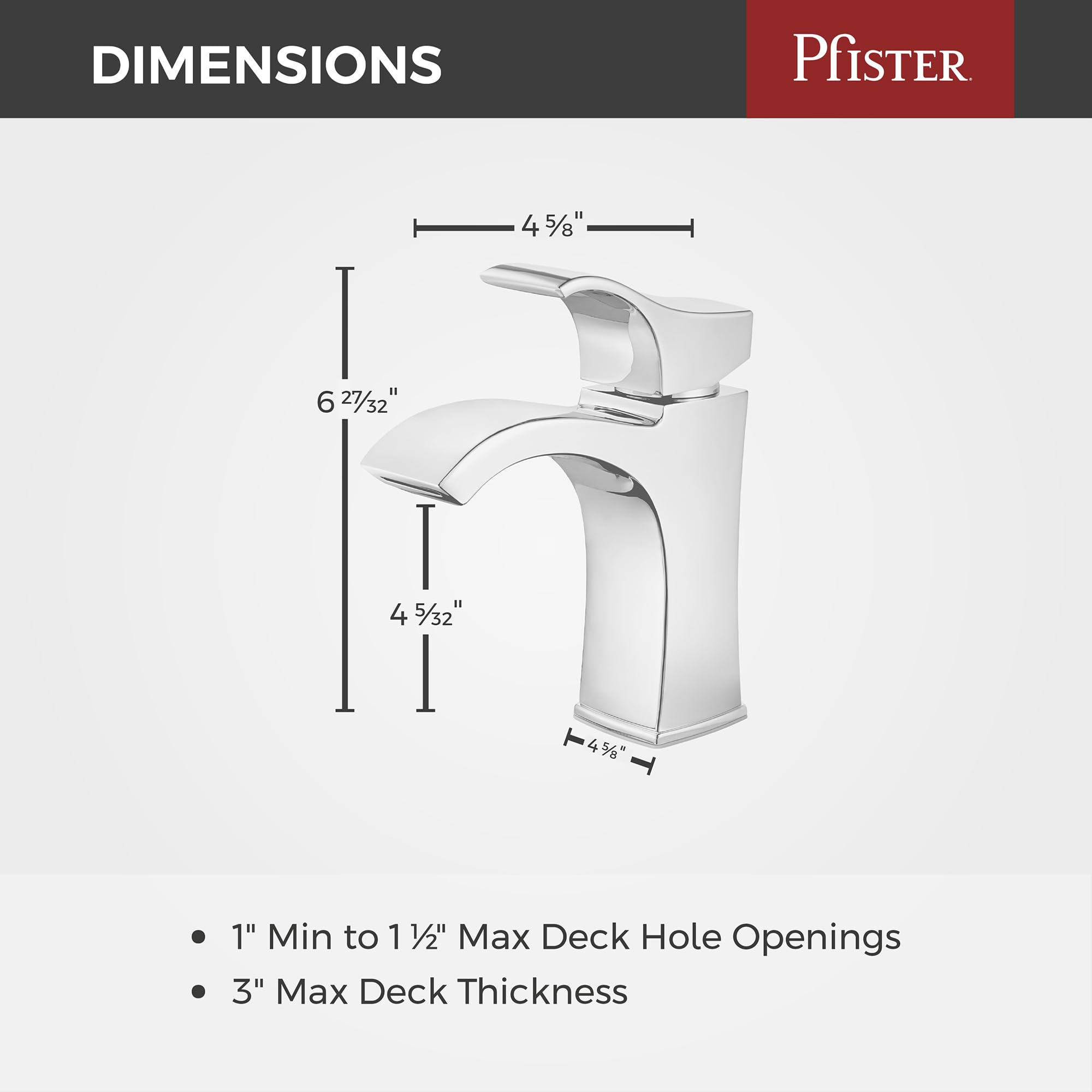 Pfister Venturi Bathroom Sink Faucet, 8-Inch Widespread, 2-Handle, 3-Hole, Brushed Gold Finish, LF049VNBG