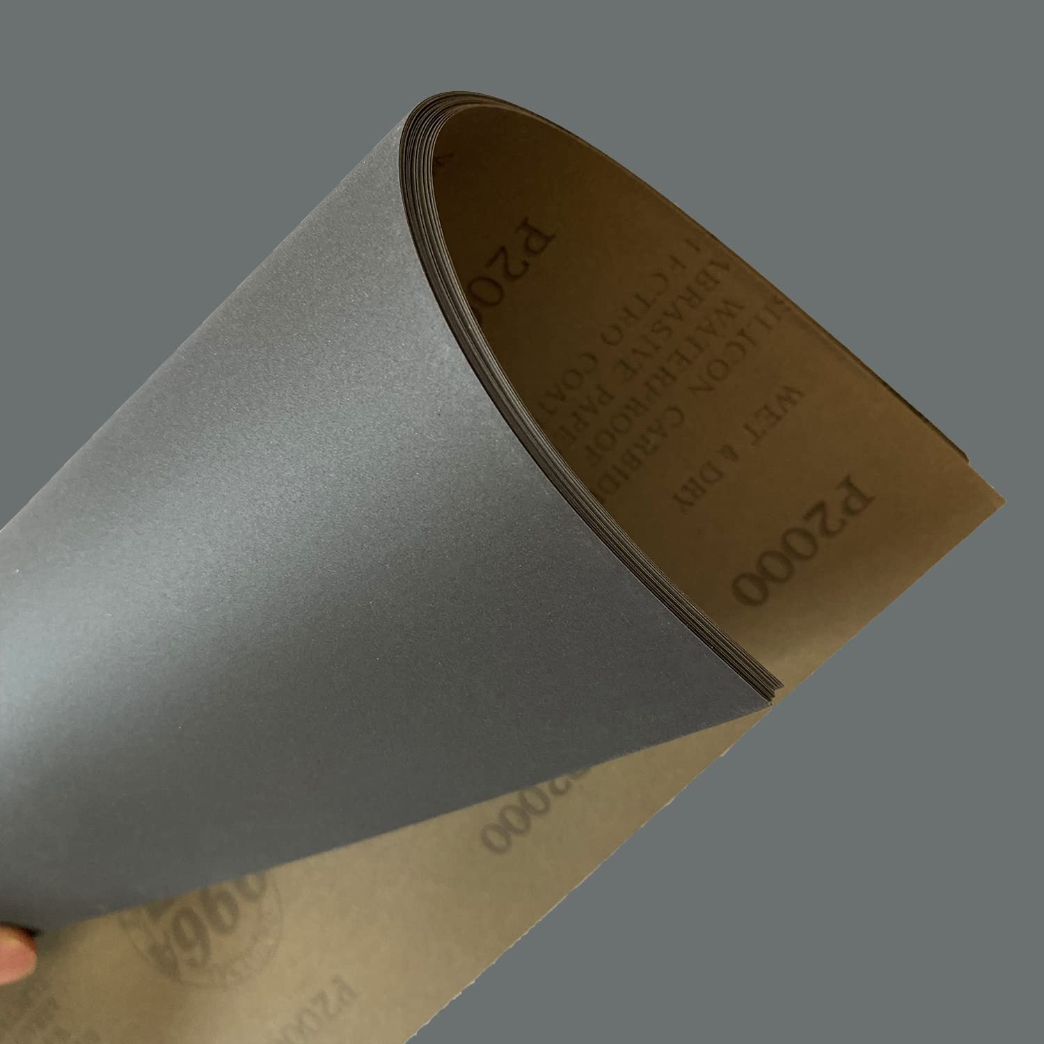 80 Grit Wet Dry Sandpaper, 9 x 11 Inch Sanding Sheets, 10PCS Premium Silicon Carbide Sand Paper for Wood Metal Ceramic or Auto Polishing and Scratches Removing