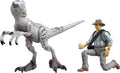 Mattel Jurassic World Jurassic Park III Hammond Collection Action Figure Set wiith Dr Alan Grant, Velociraptor Dinosaur & Raptor Egg Accessories