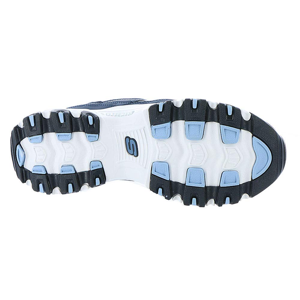 Skechers Women's D'lites Life Saver Memory Foam Lace-up Sneakers