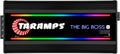 Taramps The Big Boss 8 Bass Black Color Amplifier 0.5 to 2 Ohms 8000 Watts RMS 108 RGB Effects, Multi Impedance, Monoblock Class D, Smart 8k Car Audio