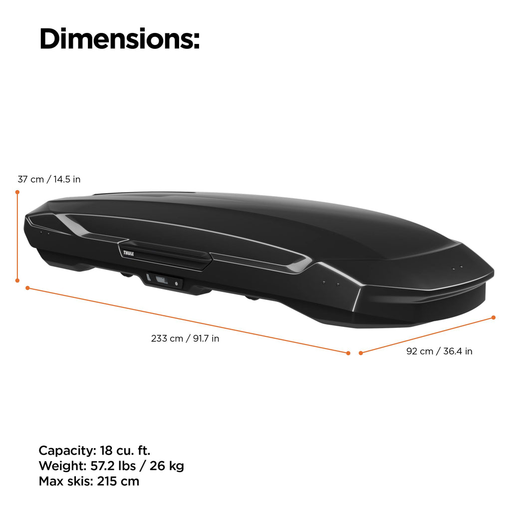 Thule Motion 3 Rooftop Box