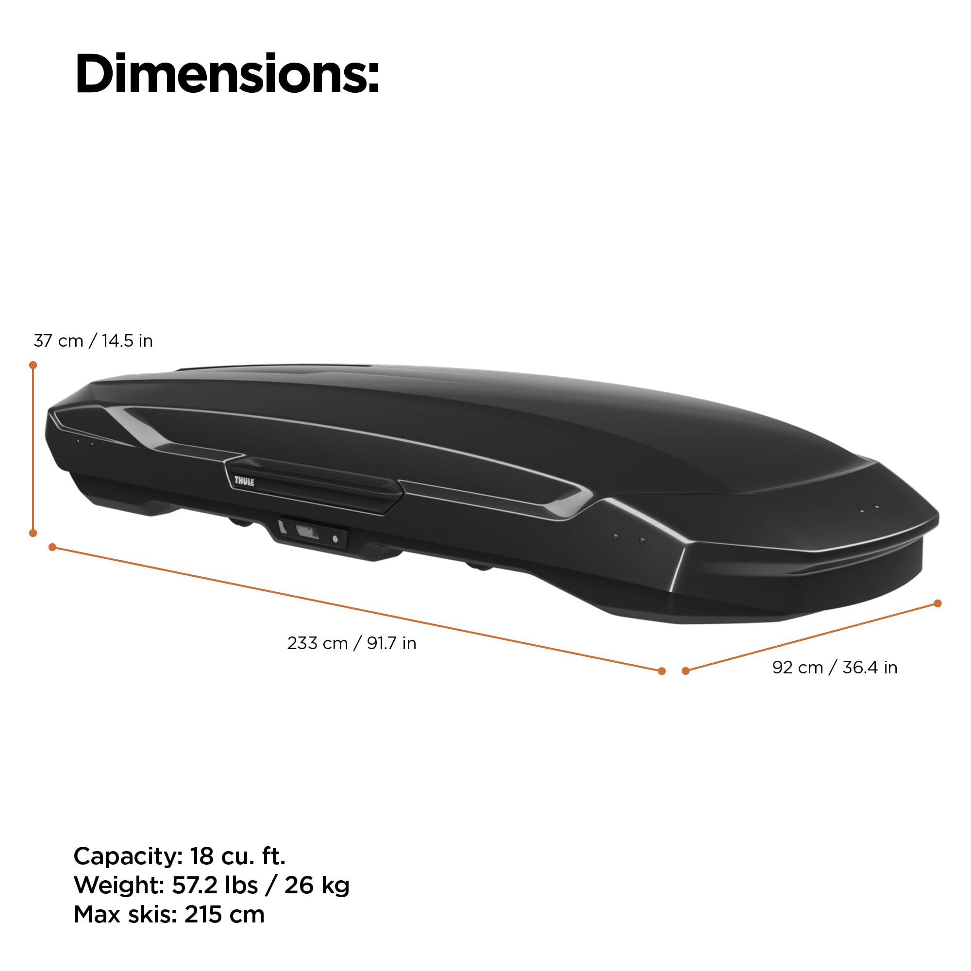 Thule Motion 3 Rooftop Box