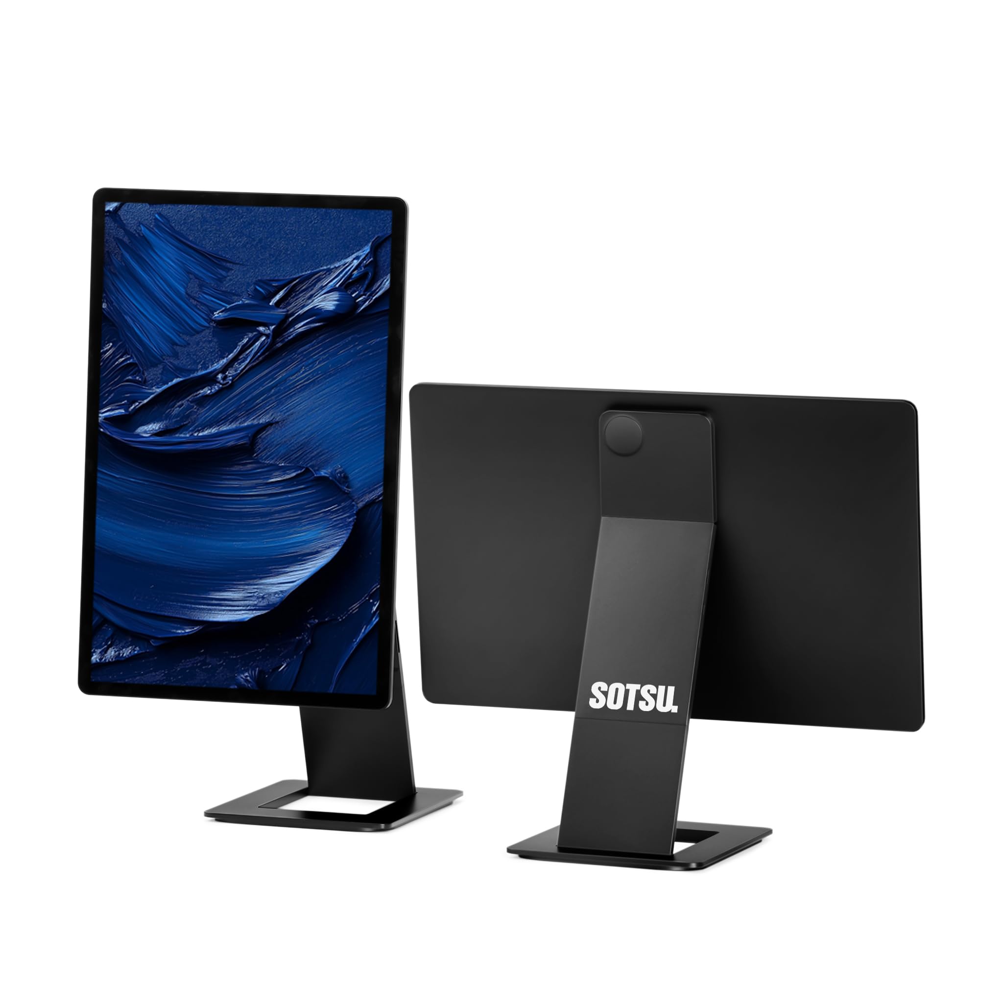 SOTSU FlipAction Pro 16" Gen2 Premium Portable Monitor | Super Compact | Pivot Rotate | 2560x1600 DCI P3 | 120Hz | 400 Nits | Full Metal CNC | Perfect Match for Mac and Windows (Metallic Gray)