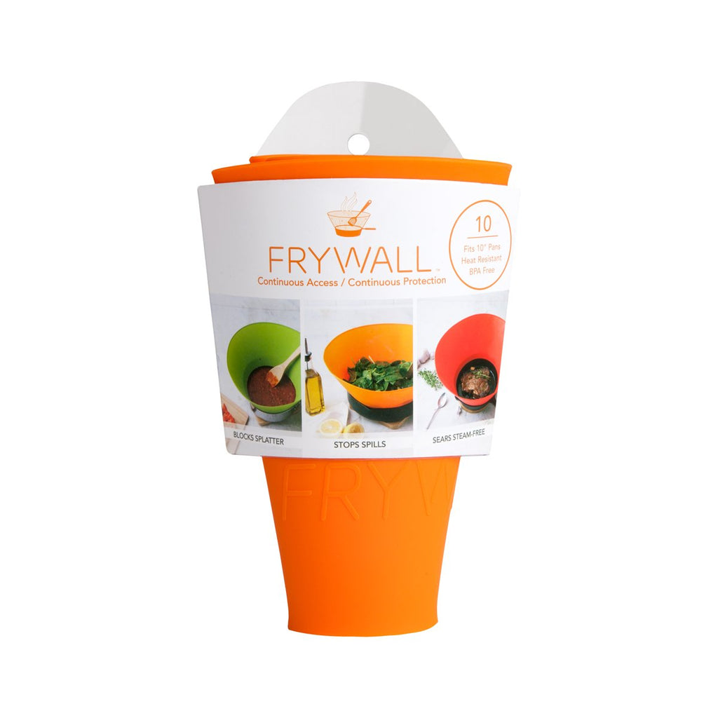 Frywall 10 (Medium) - Black - Splatter Guard, as Seen on Shark Tank