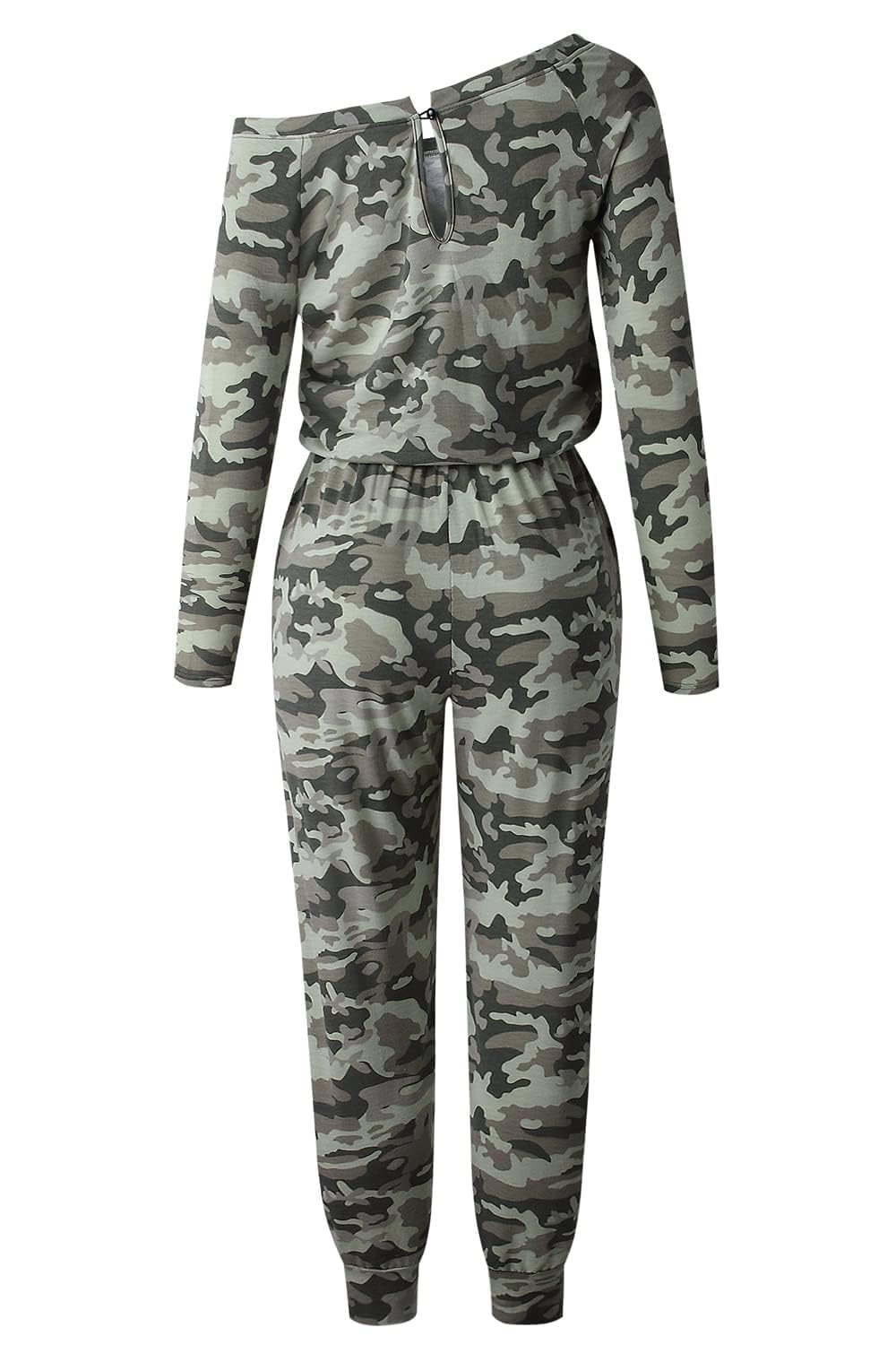 PRETTYGARDEN Jumpsuits for Women Casual 2026 Fall Long Sleeve Off Shoulder Rompers One Piece Travel Outfits Fashion Clothing