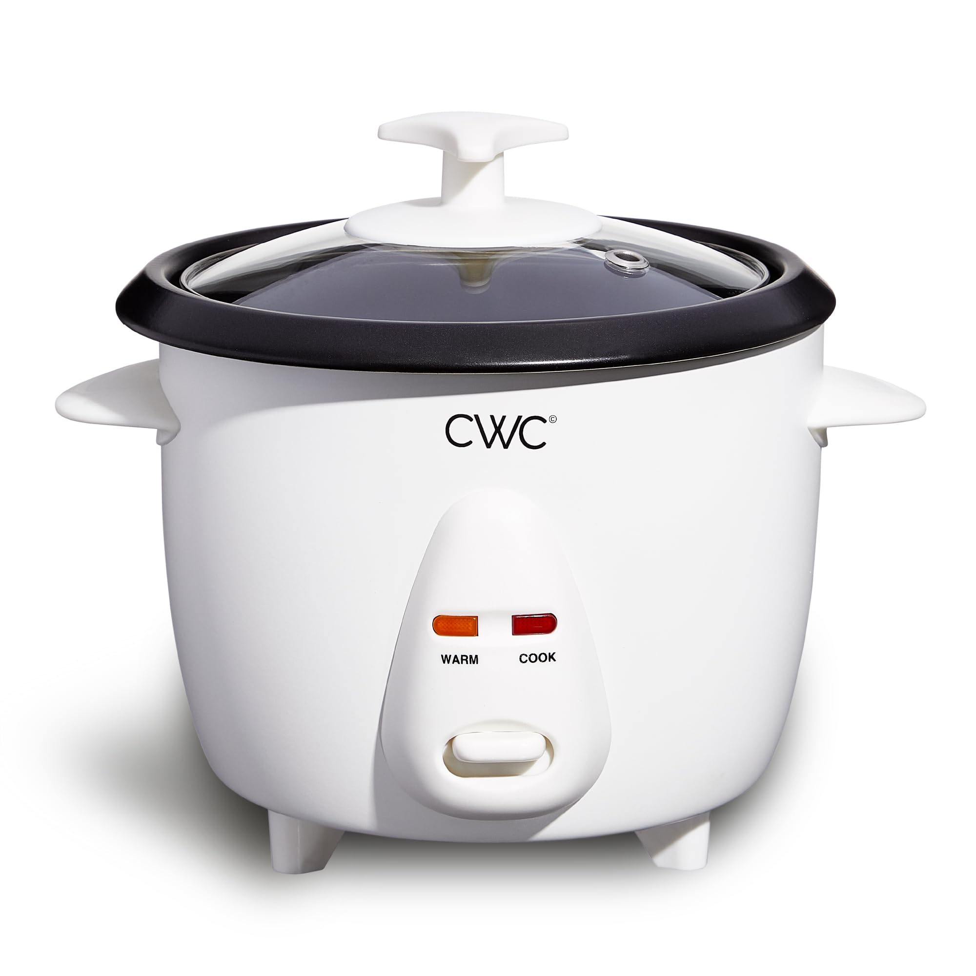COOK WITH COLOR 6 Cup Rice Cooker 300W - Effortless Cooking and Perfectly, Cooks 3 Cups of Raw Rice for 6 Cups of Cooked Rice, Floral Blue