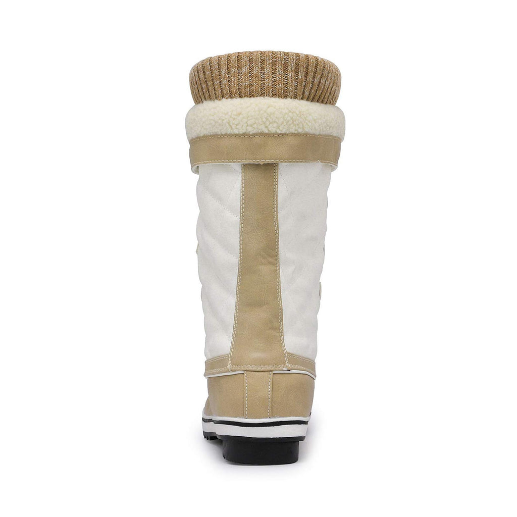 DREAM PAIRS Women's Mid-Calf Waterproof Winter Snow Boots