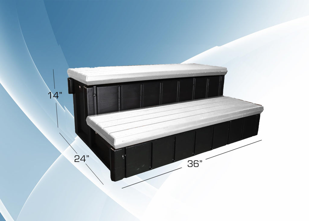 Confer Plastics Storage Step - Black