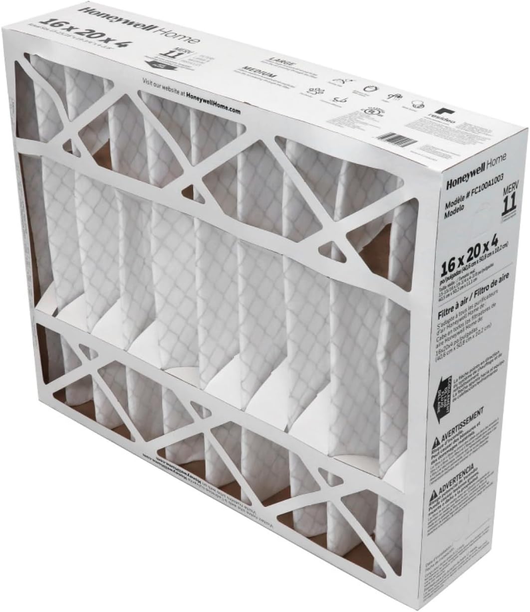 Honeywell Replacement Media - FC100A1003 - 16" x 4" x 20" - 2-Pack