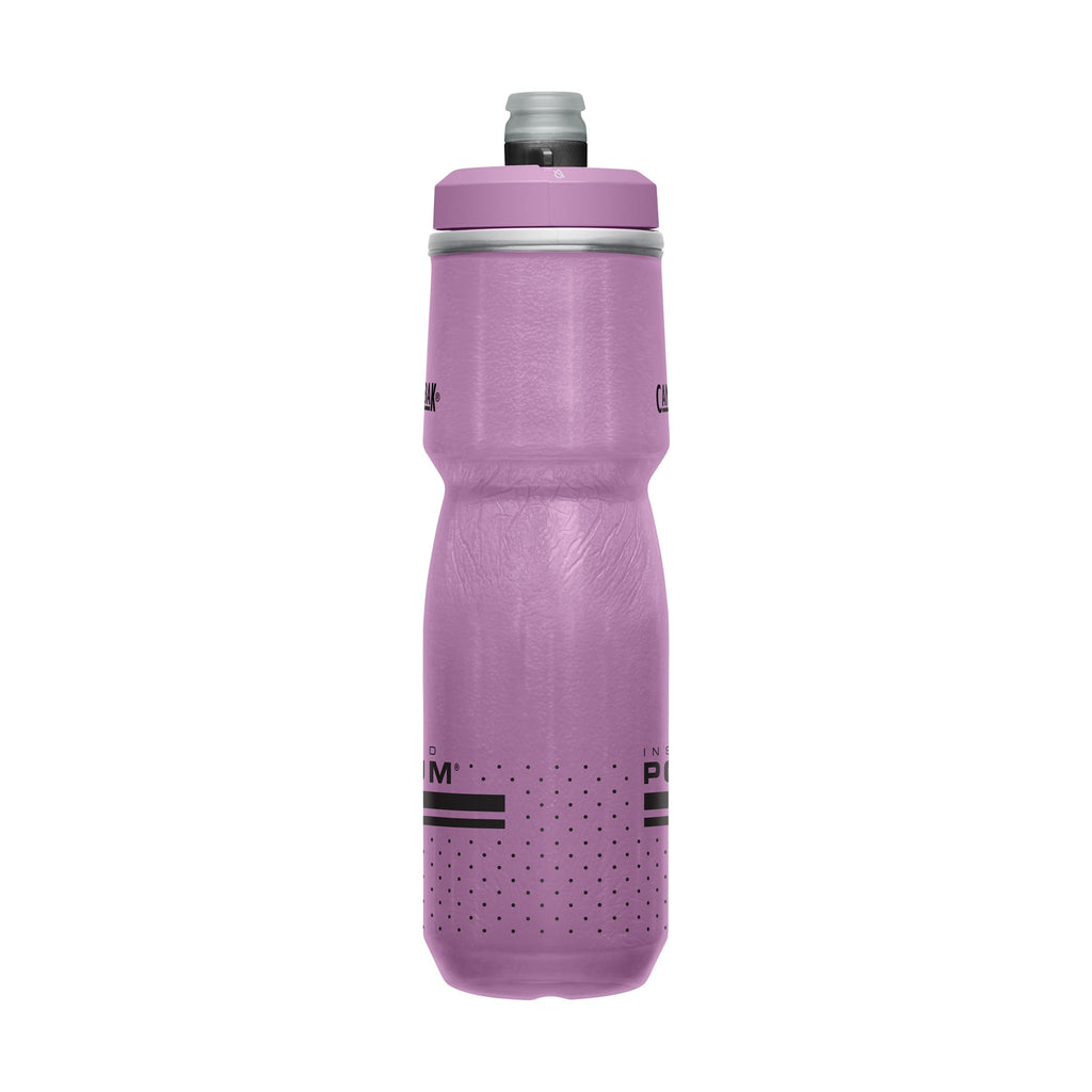 CamelBak Podium Chill Insulated Bike Squeeze Water Bottle, Cold Retention for Cycling, 24oz, Reflective Ghost