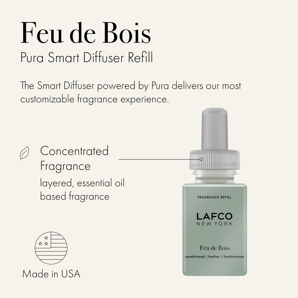 LAFCO New York Pura Smart Device Refill, Big Sky - Pack of 2 - Each Vial Delivers Up to 2 Weeks of Fragrance Life - Made in the USA