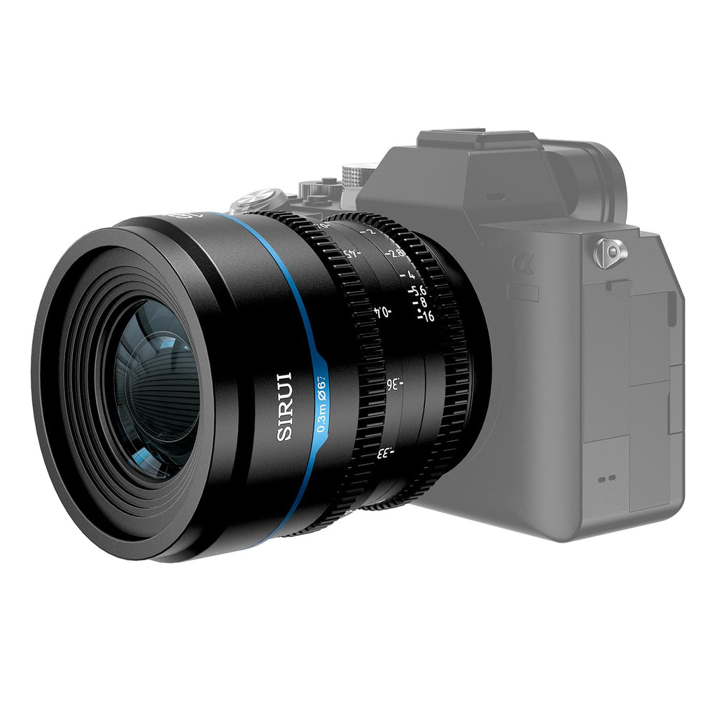 SIRUI Night Walker T1.2 Cine Lens Set, 16mm, 24mm, 35mm, 55mm, 75mm Large Aperture Manual Focus Lens (M4/3 Mount, Black)
