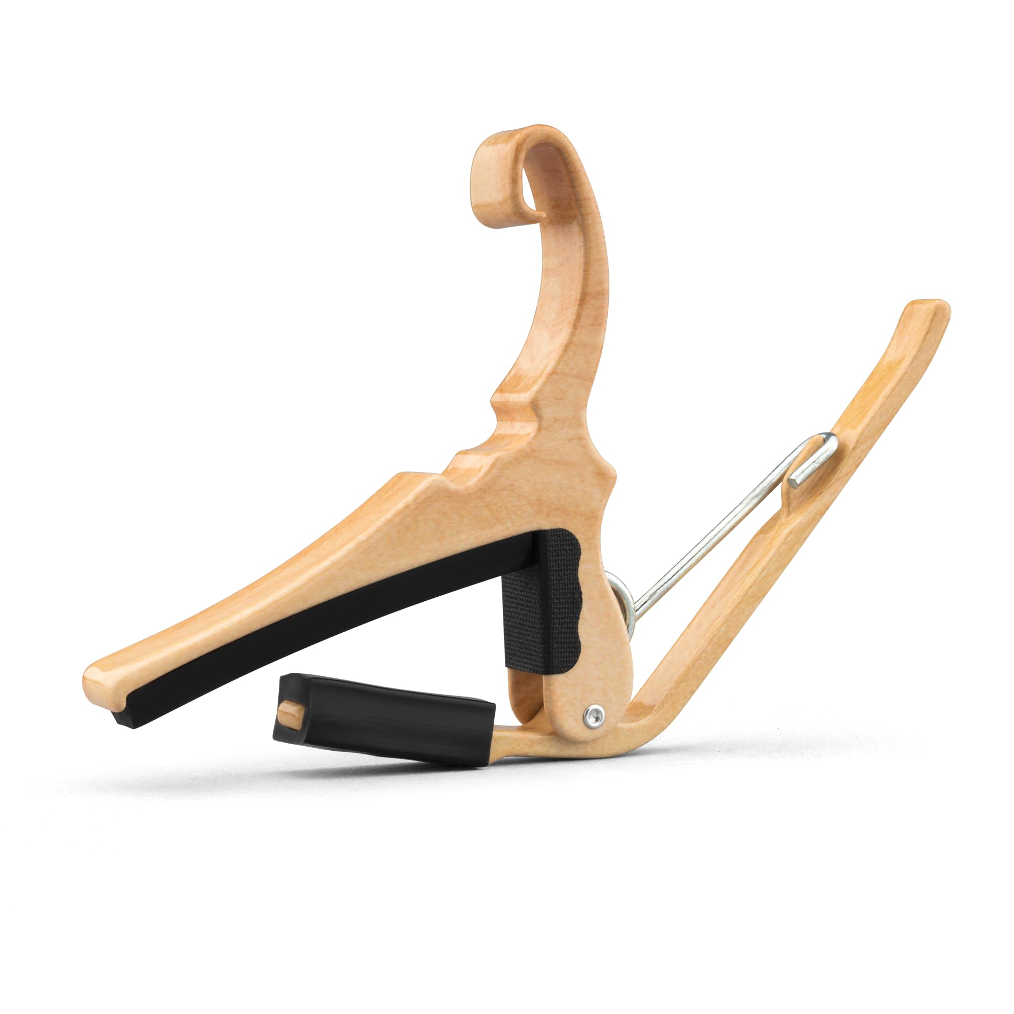 Kyser Musical Products Quick-Change Guitar Capo, KG6ABA, Abalone - For 6-String Acoustic Guitars, Made in USA, Quality, Strong, Lightweight, Quick & Easy Key Changes, Innovative, Perfect Fit