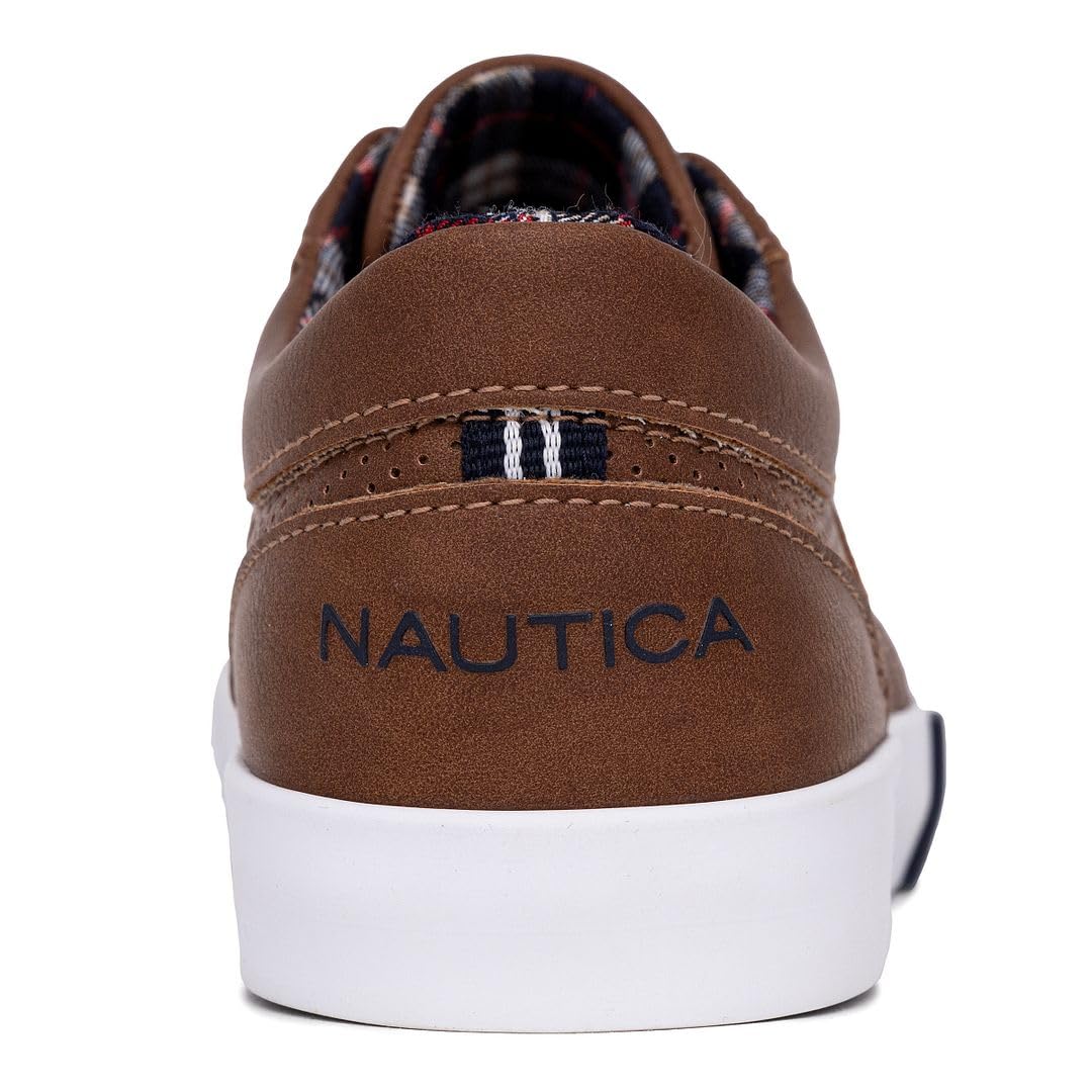 Nautica Kids Boys Lace-Up Fashion Sneakers Low-Top Dress Shoes for Youth - (Big Kid/Little Kid)