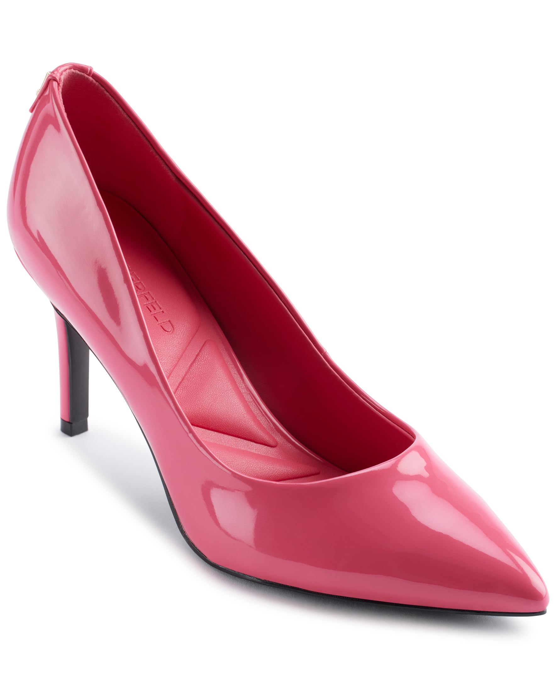 Karl Lagerfeld Womens Royale Pointed Toe Dress Pump