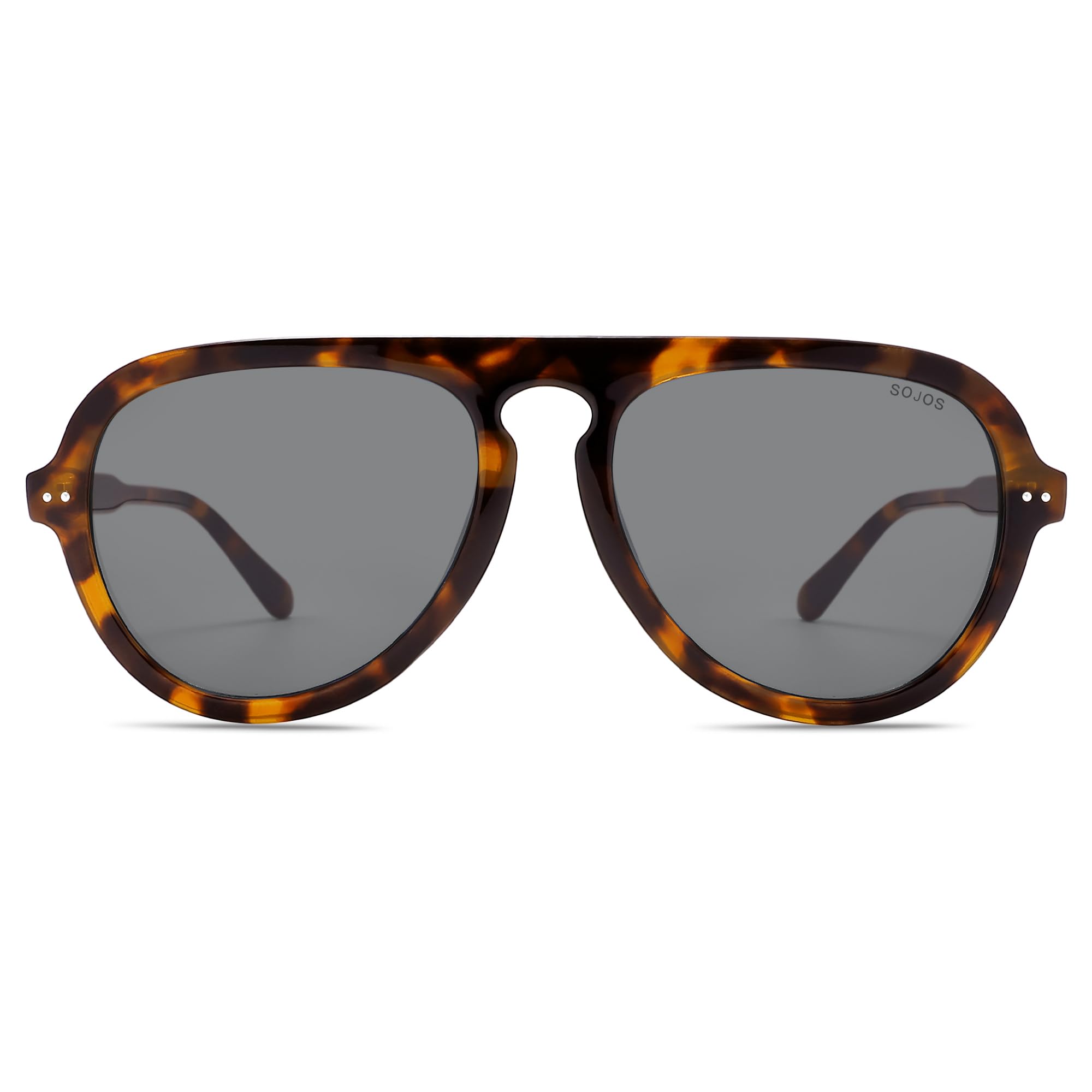 SOJOS Retro Aviator Sunglasses Womens Mens Vintage Plastic Frame Shades Lentes De Sol Para Mujer SJ2255
