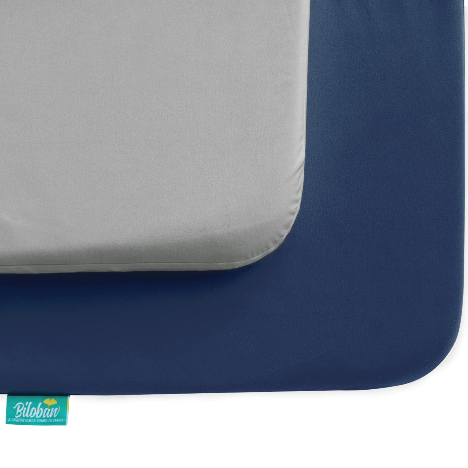 2 Pack Twin Mattress Protector Waterproof, Noiseless & Soft Coverage Mattress Fitted Sheet Twin with Deep Pocket up to 14", Super Breathable & Easy Wash Twin Size Mattress Protector