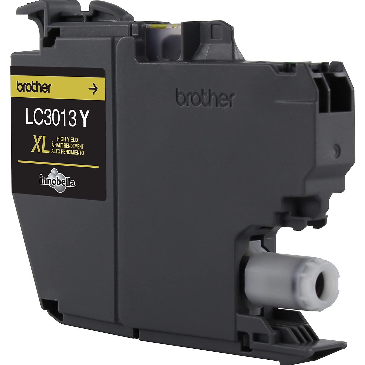 Brother Printer High Yield Ink Cartridge Page Up to 400 Pages Black (LC3013BK), Standard