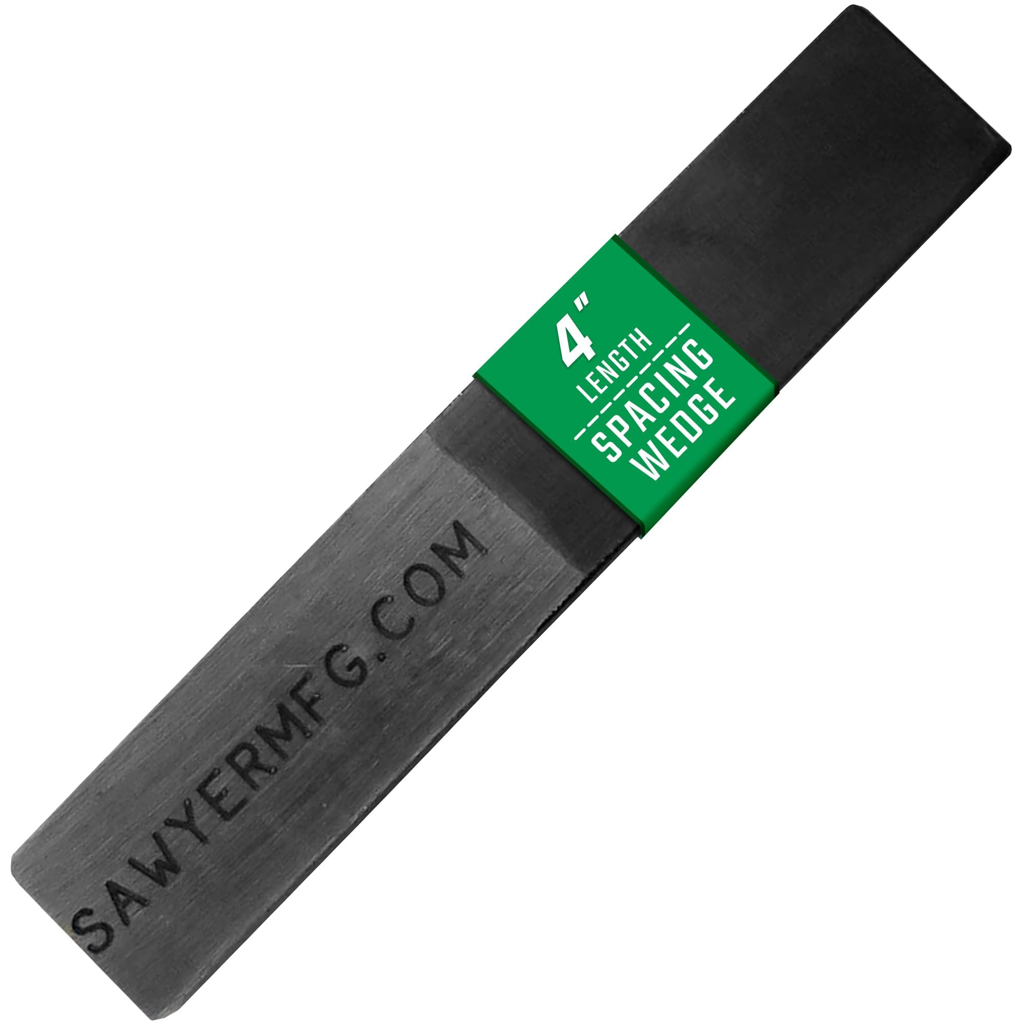 Sawyer Mfg Company 4" Welding Wedge – Precision Steel for Pipe Fitting and Metalwork for Accurate Gap Adjustment, Ideal for Pipefitters, TIG, Ironworkers, Gutter Installation and Metal Spacers – Small
