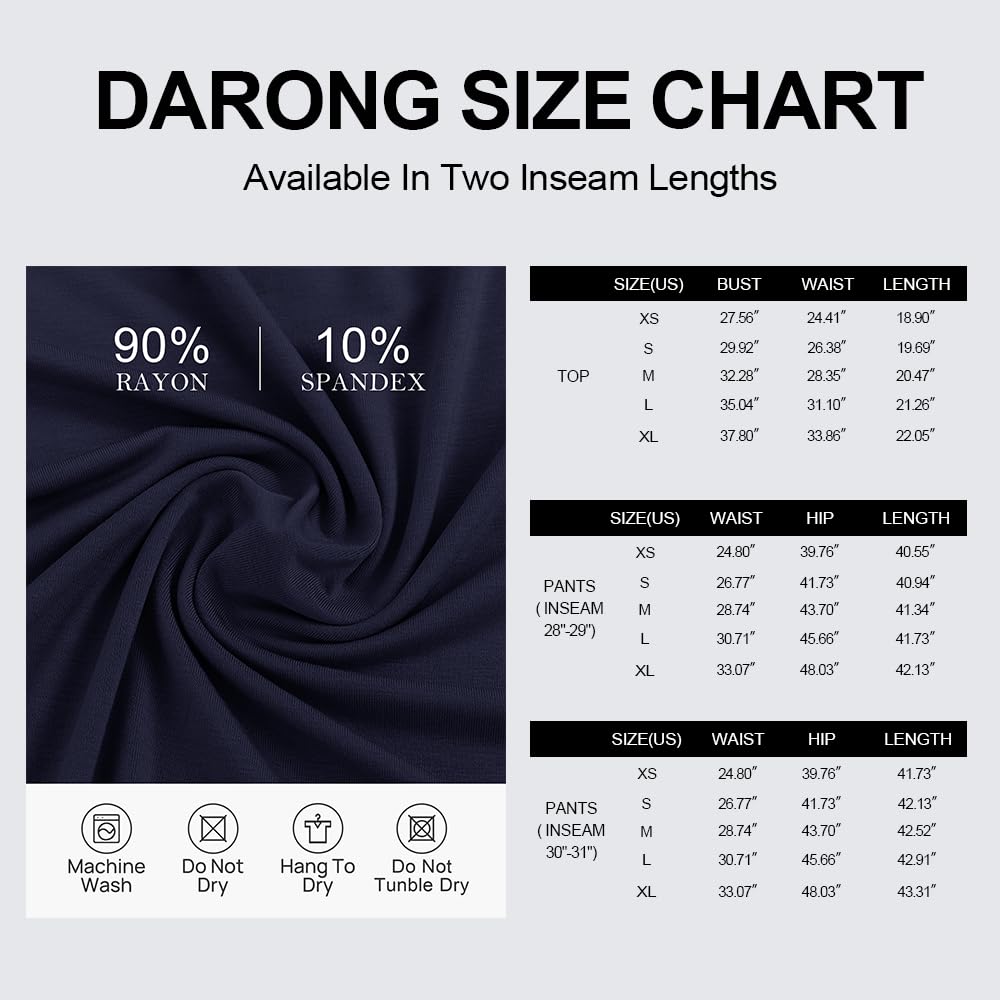 Darong Women's 2 Piece Summer Outfits Sleeveless Matching Lounge Sets