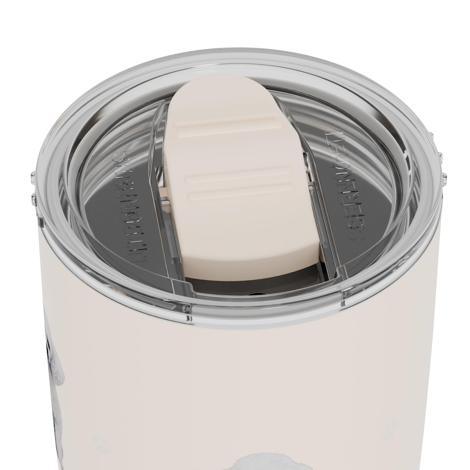 SERENGETI Australian Shepherd 20 Oz. Stainless Steel, Vacuum Insulated Tumbler with Spill Proof Lid - 3D Print - Insulated Travel mug for Hot or Cold Drinks (Australian Shepherd Tumbler)