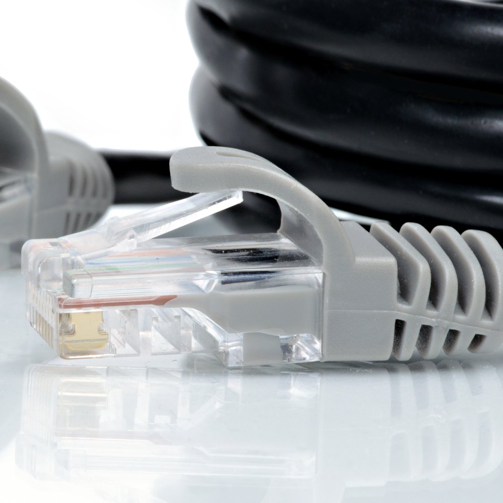 Mediabridge CAT6 Ethernet Patch Cable (3 ft) RJ45 Connectors with Gold Plated Contacts (10gbps)