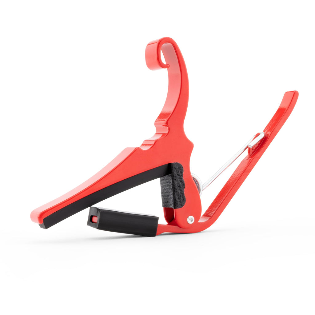 Kyser Musical Products Quick-Change Guitar Capo, KG6ABA, Abalone - For 6-String Acoustic Guitars, Made in USA, Quality, Strong, Lightweight, Quick & Easy Key Changes, Innovative, Perfect Fit