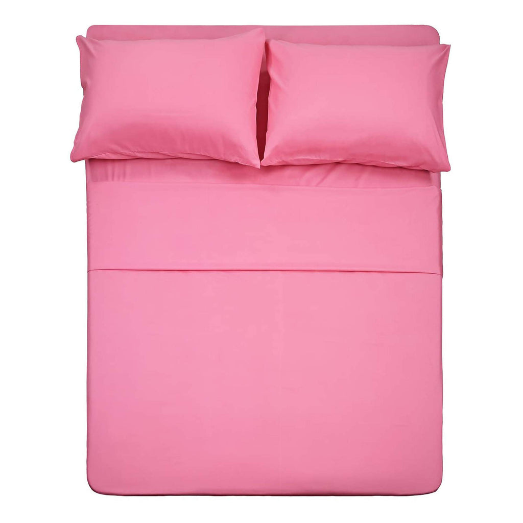 Best Season Bed Sheet Set - 1 Flat Sheet,1 Fitted Sheet and 1 Pillow Cases, Extra Soft Luxury Bedding Set,Deep Pockets,Wrinkle,Fade Resistant - Hypoallergenic- 3 Piece (Twin,Baby Blue)