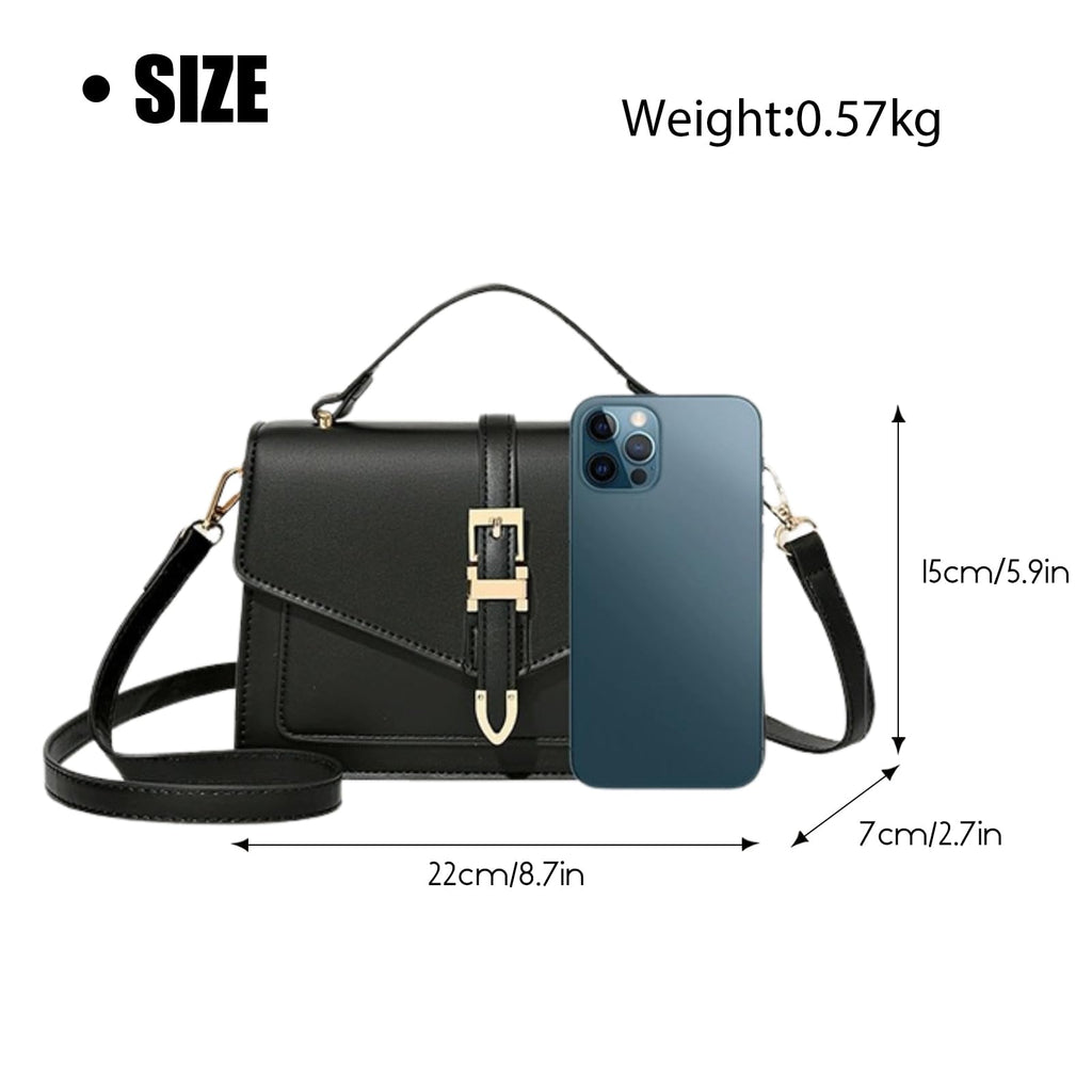 Travistar Crossbody Bags for Women Trendy - Small Cross Body Purse Shoulder Bag Leather Handbags Evening Clutch with 2 Straps | 2 detachable straps