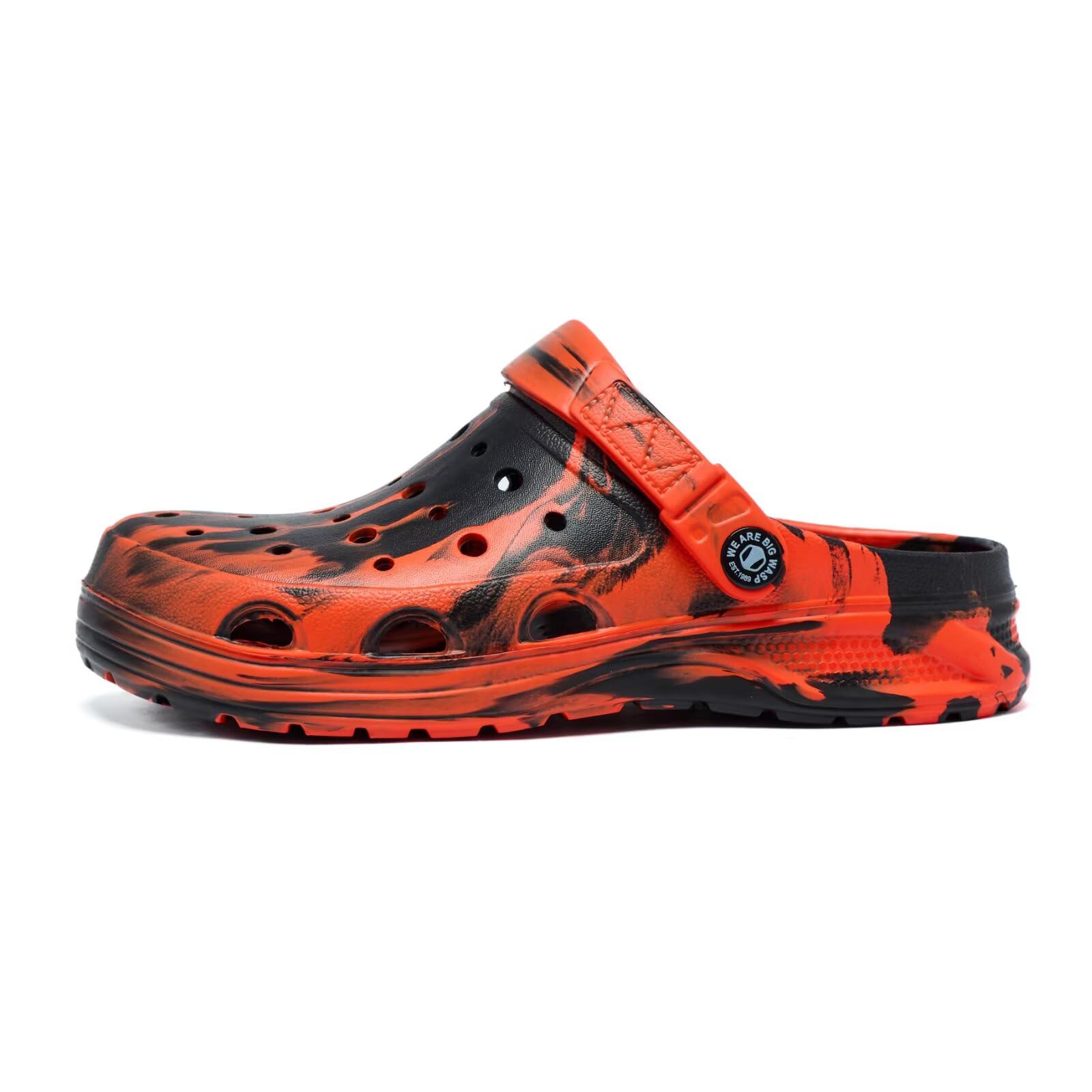 Kids Boys&Girls Black Camouflage Clogs Children's Beach Shoes Classic Marbled Tie Dye Clog Little Kid