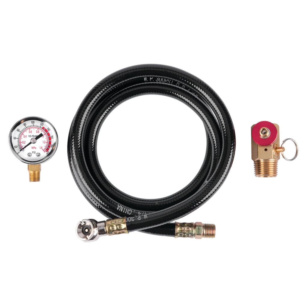 Performance Tool 60505 Air Tank Gauge - Essential for Safe and Accurate Pressure Monitoring, Do Not Exceed Maximum PSI for Optimal Performance