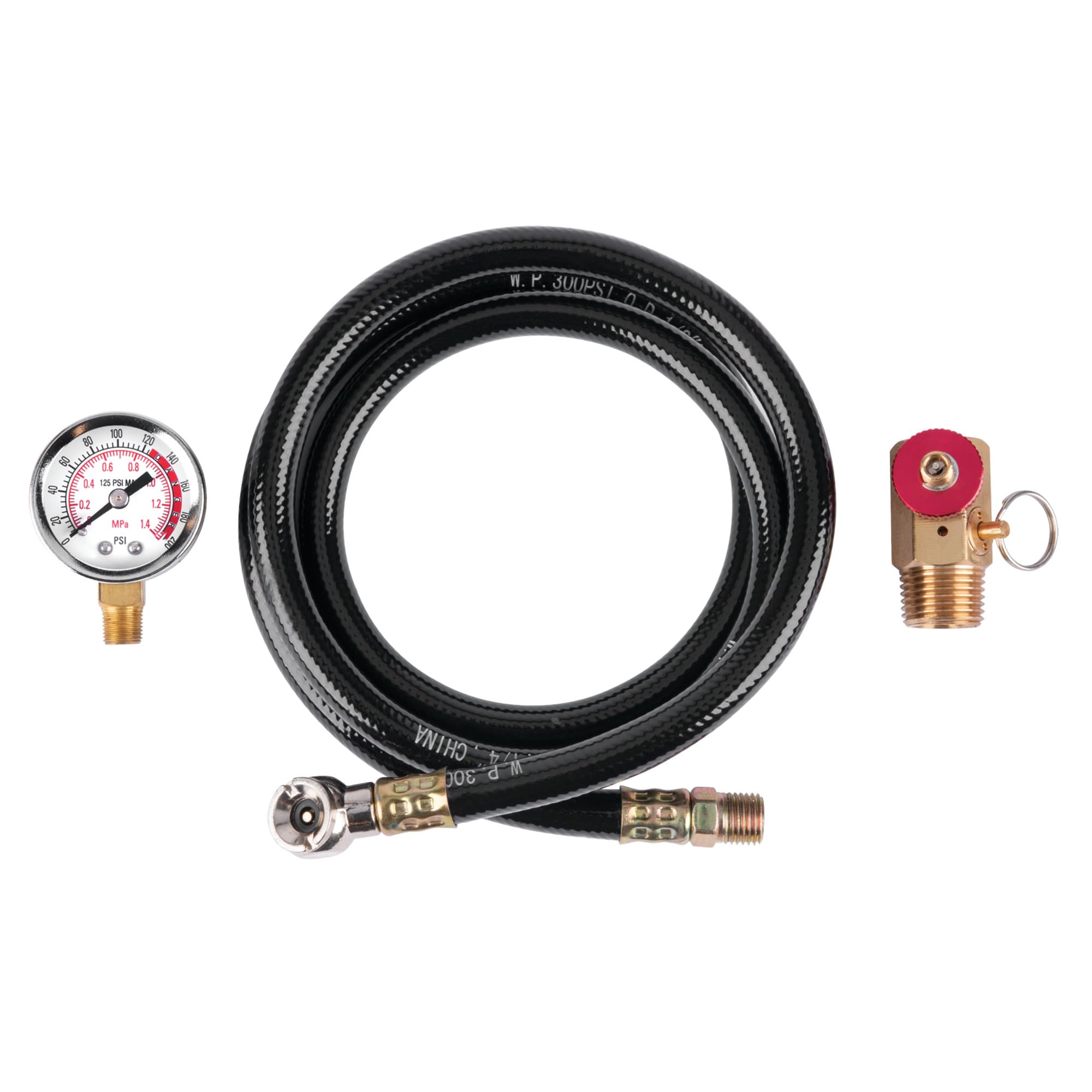 Performance Tool 60505 Air Tank Gauge - Essential for Safe and Accurate Pressure Monitoring, Do Not Exceed Maximum PSI for Optimal Performance