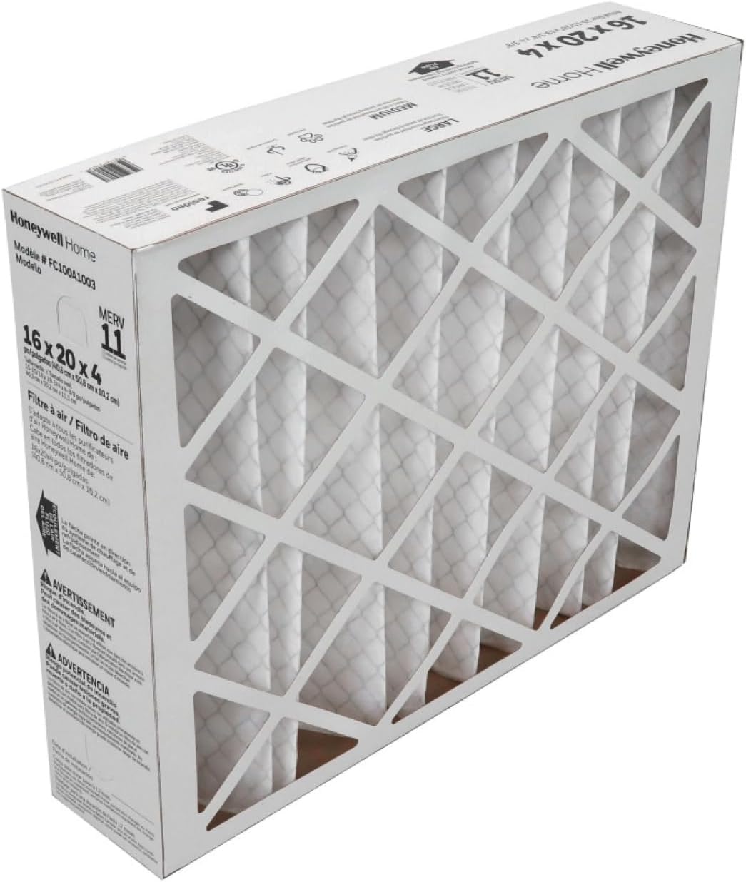 Honeywell Replacement Media - FC100A1003 - 16" x 4" x 20" - 2-Pack