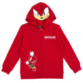 SEGA Sonic the Hedgehog Cosplay Fleece Zip-Up Hoodie Toddler to Big Kid