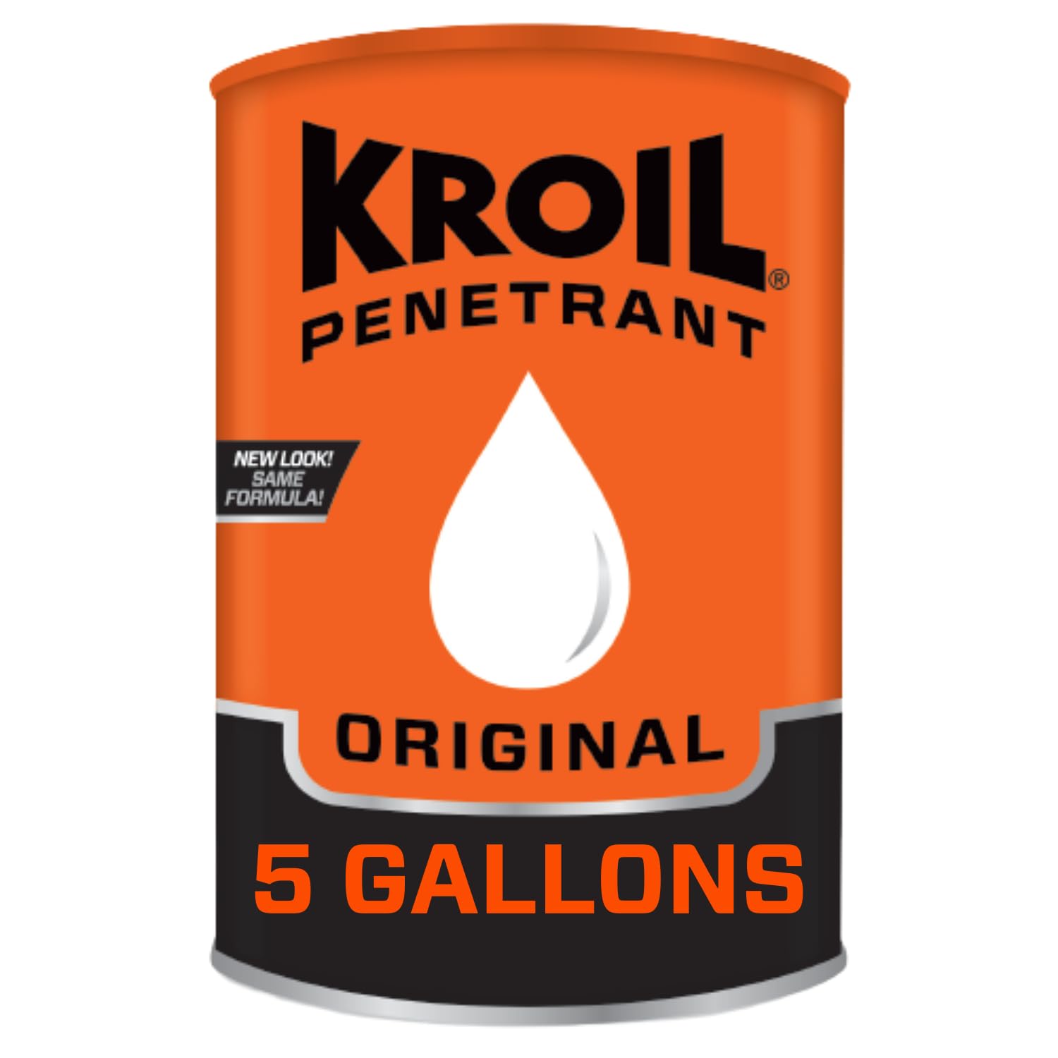 Kroil Original Penetrant - Rust Penetrating Lubricant - Corrosion Inhibitor Oil for Chains, Hinges & Stuck Metal Parts - Home & Industrial Use - Can - 1 gal - 1 Pack (KL011)