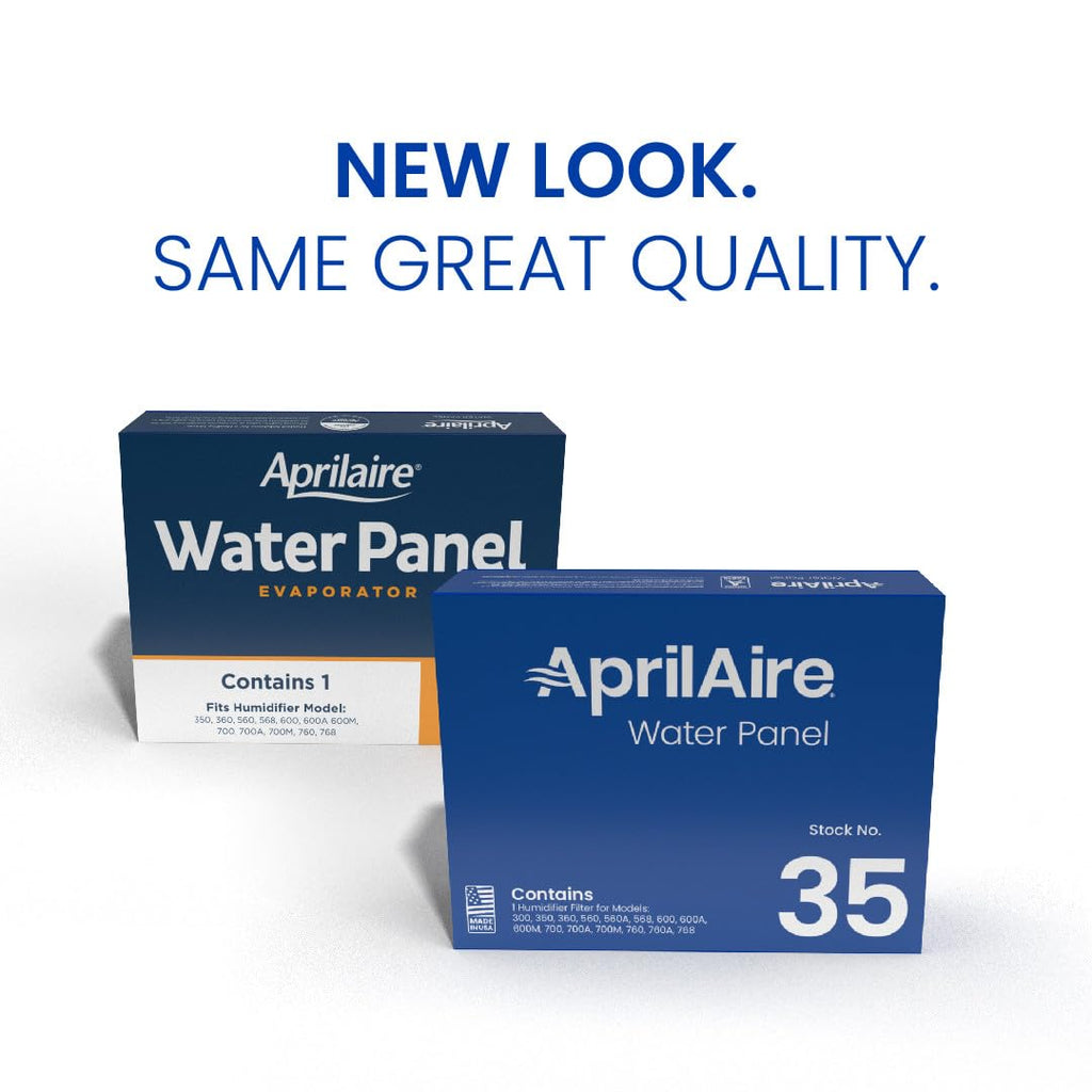 AprilAire 35 Water Panel Humidifier Filter Replacement for AprilAire Whole-House Humidifier Models 300, 350, 360, 560, 560A, 568, 600, 600A, 600M, 700, 700A, 700M, 760, 760A, 768 (Pack of 1)