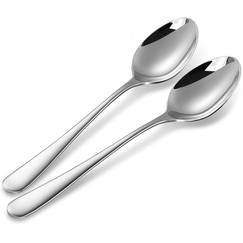 KEAWELL Premium Louise Spoons Set, Set of 4, 18/10 Stainless Steel, Exceptional mirror finish, Dishwasher Safe (5.6" Small Spoon)