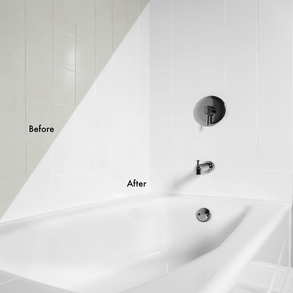 Rust-Oleum 384166 Tub And Tile Refinishing 2-Part Kit, Gloss Coastal Fog