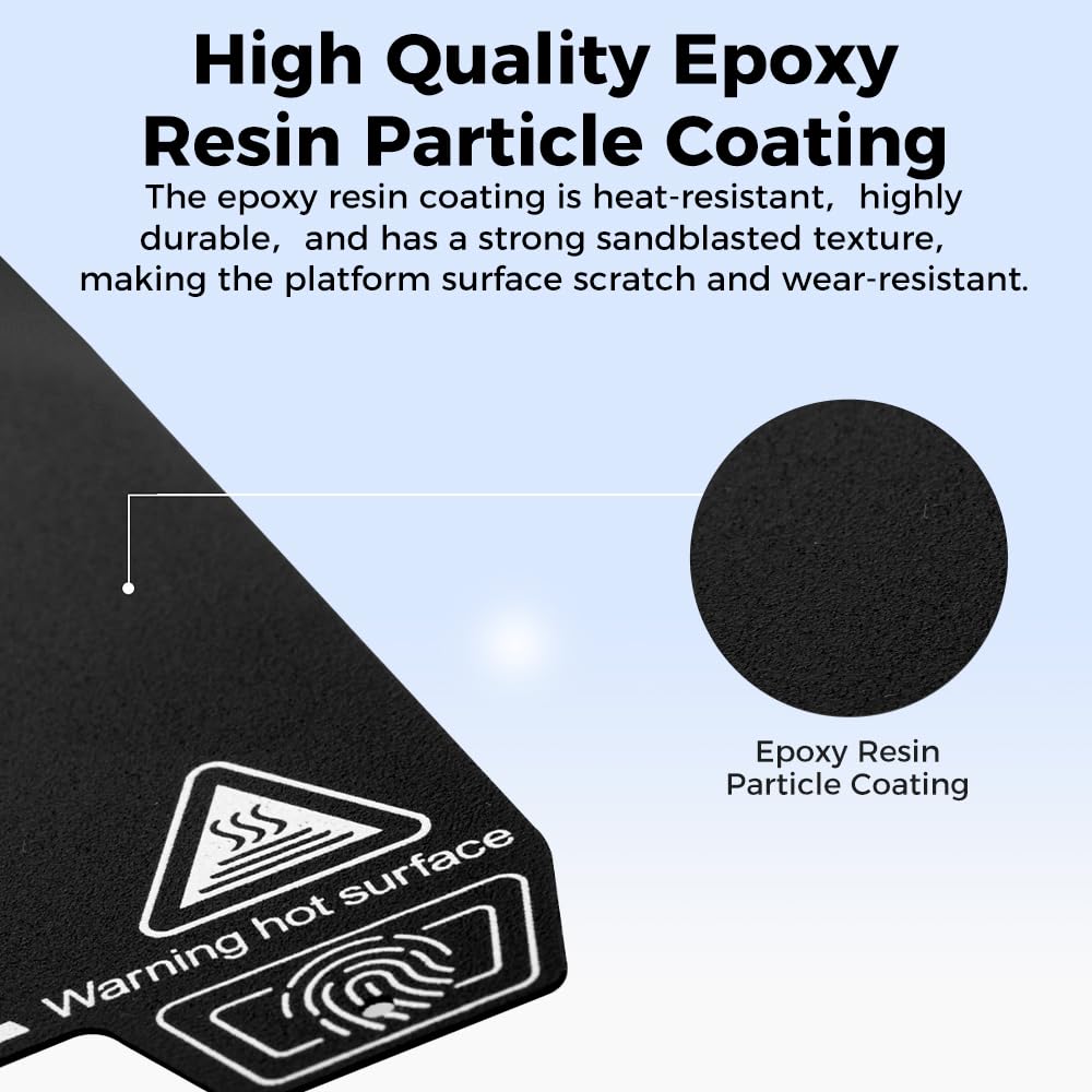 Creality Ender 3 V4 Build Plate, Original PEI Printing Plate Kit 225*250mm, Flexible Spring Steel Magnetic Platform Plate, Easy Print Removal, Heat Resistant For Creality Ender 3 V4 Combo 3D Printer