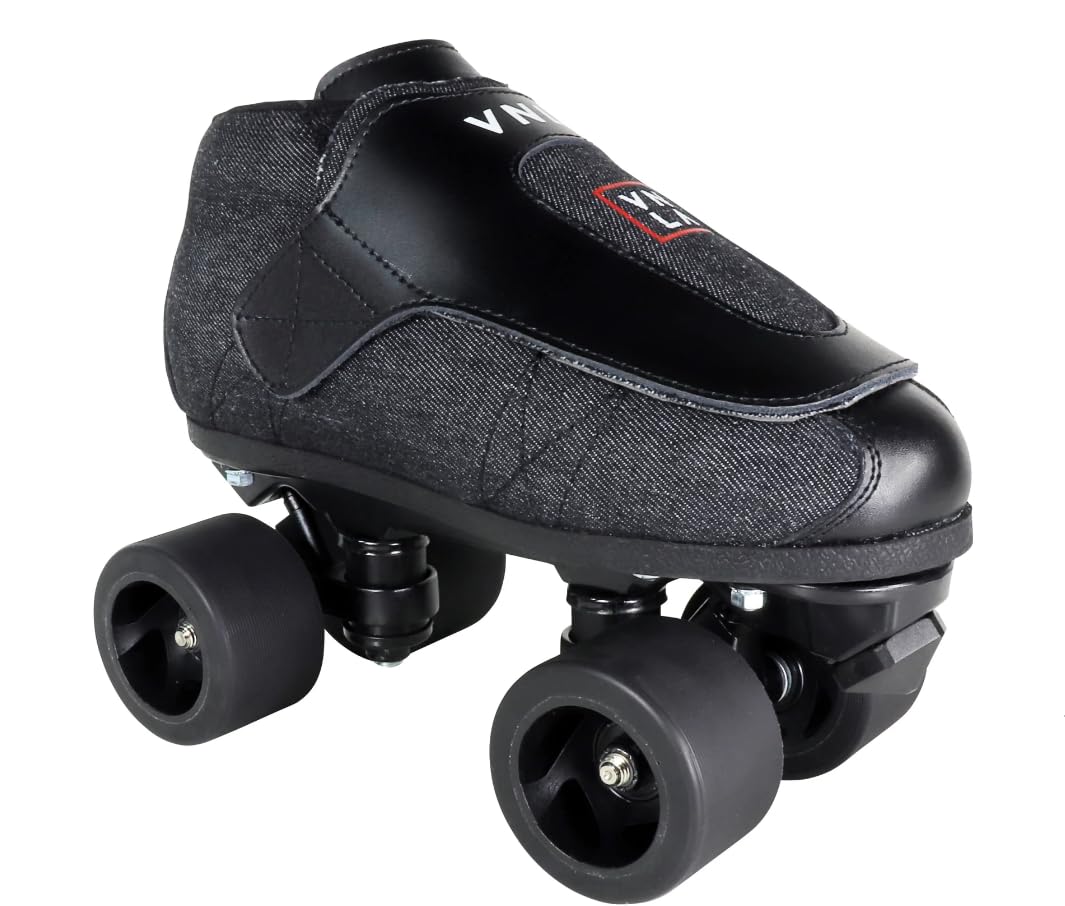 VNLA Junior Stealth Jam Skates for Men and Women - Indoor Unisex Roller Skates
