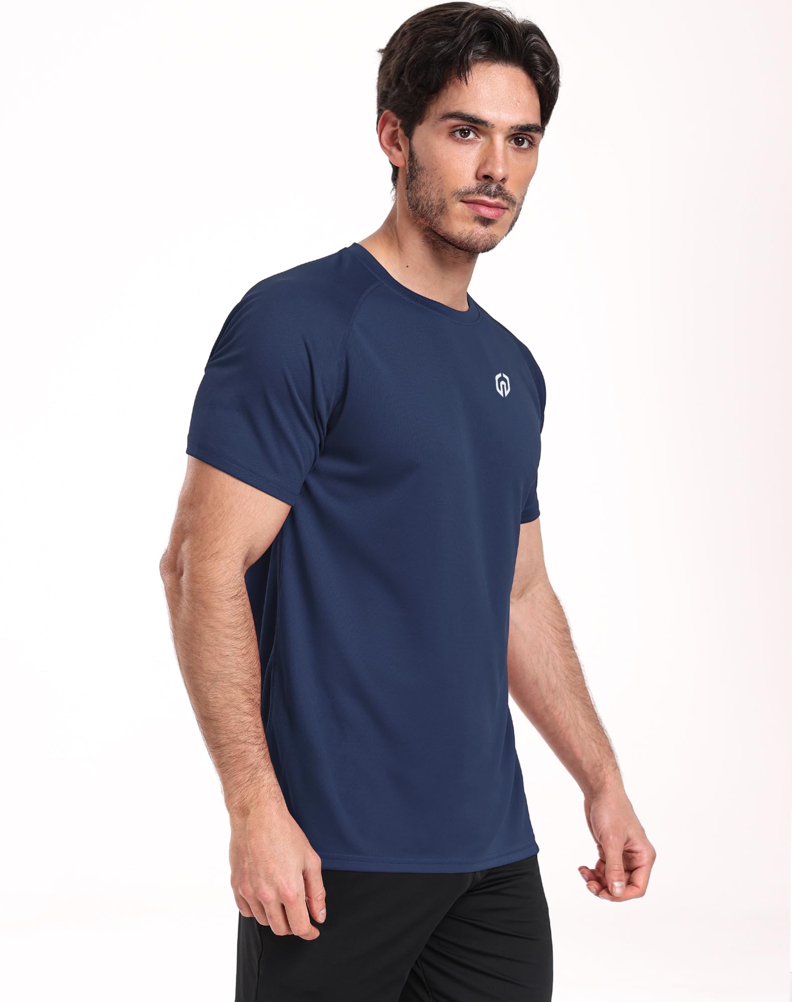 NELEUS Men's Dry Fit Athletic Running Shirt