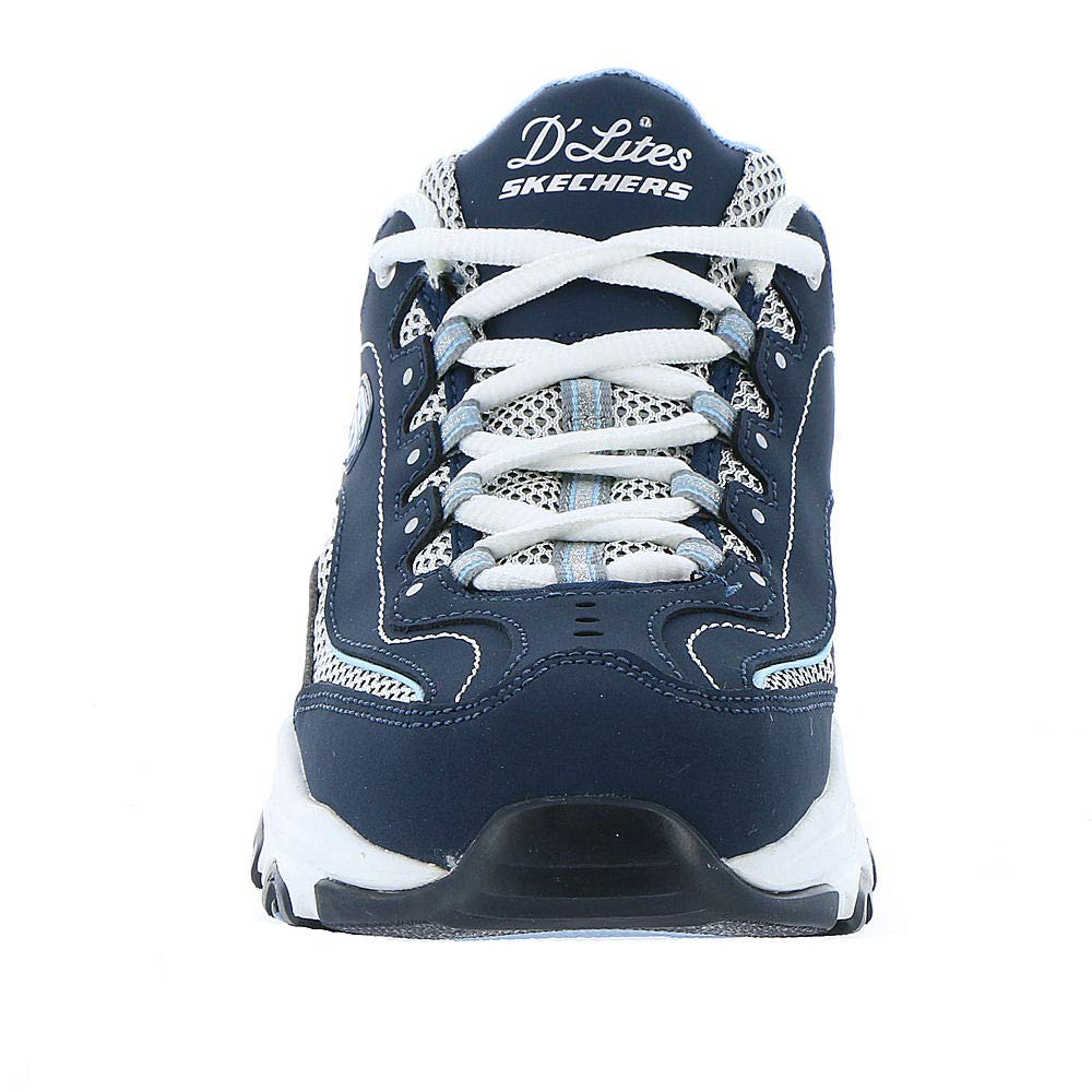Skechers Women's D'lites Life Saver Memory Foam Lace-up Sneakers