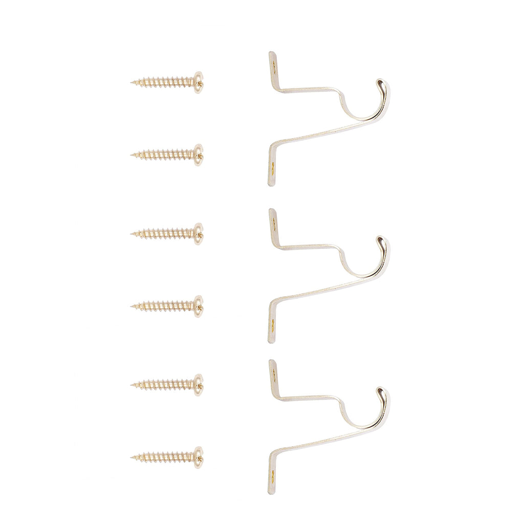 16-28 in. Adjustable Petite Café Curtain Rod, 2-Pack, 7/16 in. Diameter, Bronze