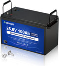 DC House 24V 100Ah LiFePO4 Bluetooth Lithium Battery, Smart BMS with Low Temp Cut-Off, Up to 15000 Cycles, Perfect for Trolling Motors, Marine, Boat, RV, Camper, Home Energy Storage